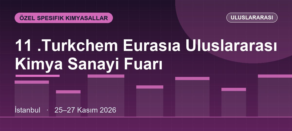 11 .Turkchem Eurasıa Uluslararası Kimya Sanayi Fuarı