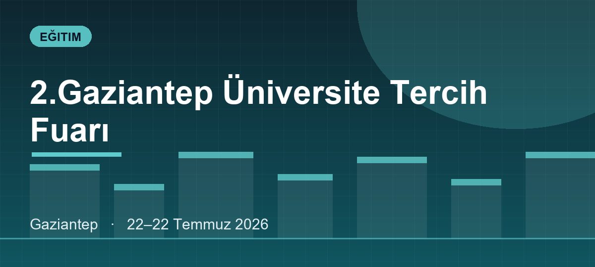 2.Gaziantep Üniversite Tercih Fuarı