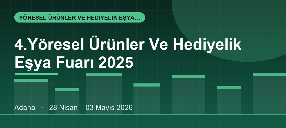 4.Yöresel Ürünler Ve Hediyelik Eşya Fuarı 2025