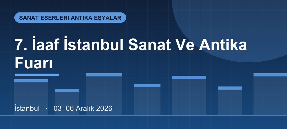 7. İaaf İstanbul Sanat Ve Antika Fuarı