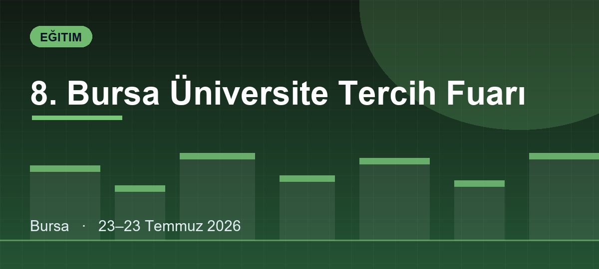 8. Bursa Üniversite Tercih Fuarı