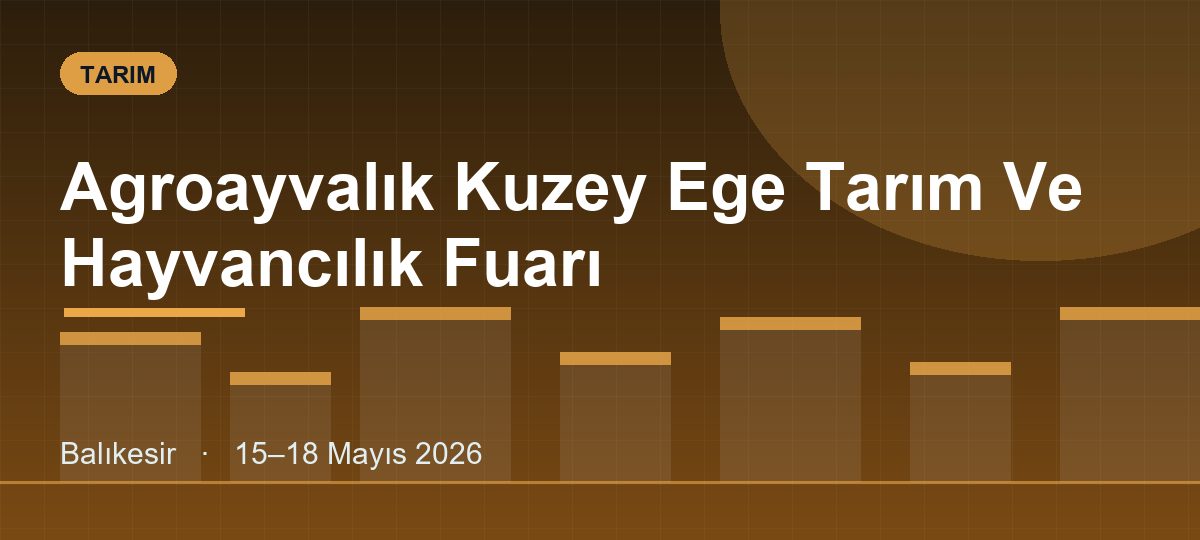 Agroayvalık Kuzey Ege Tarım Ve Hayvancılık Fuarı
