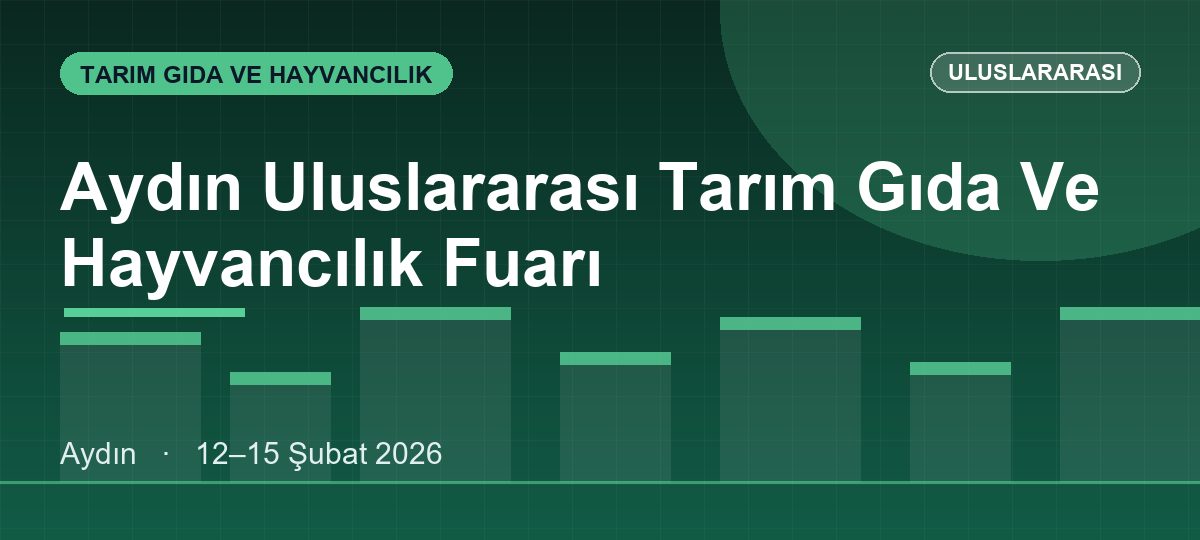 Aydın Uluslararası Tarım Gıda Ve Hayvancılık Fuarı