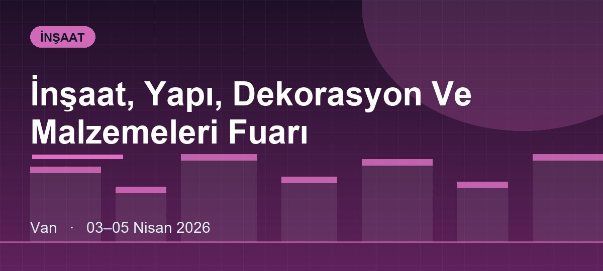 İnşaat, Yapı, Dekorasyon Ve Malzemeleri Fuarı