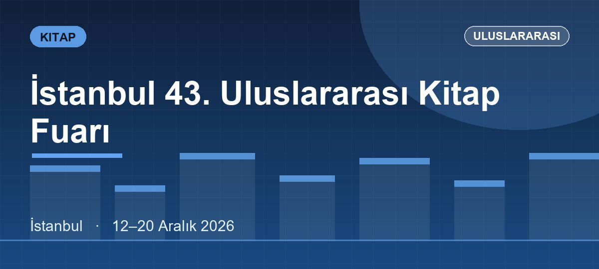 İstanbul 43. Uluslararası Kitap Fuarı