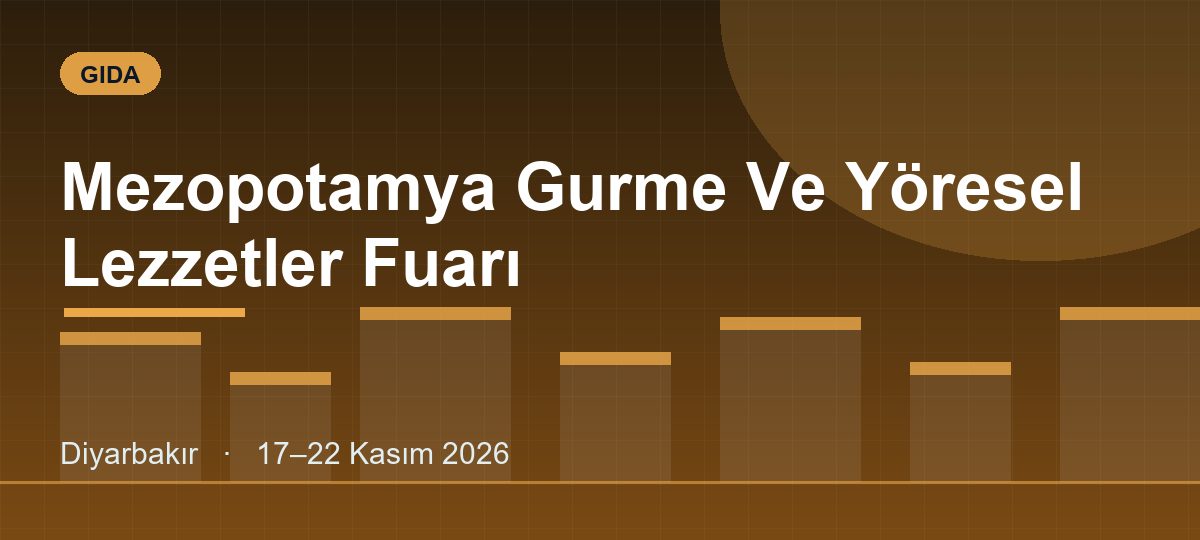 Mezopotamya Gurme Ve Yöresel Lezzetler Fuarı