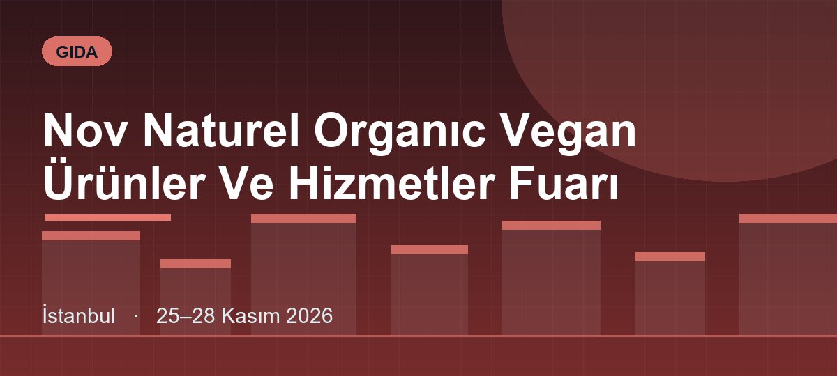 Nov Naturel Organıc Vegan Ürünler Ve Hizmetler Fuarı