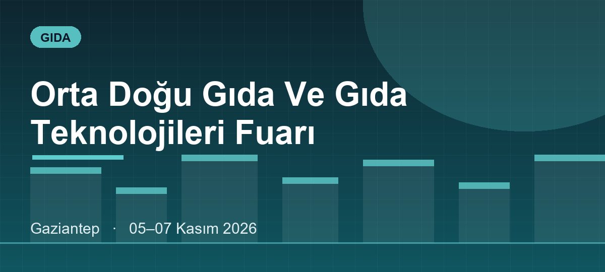 Orta Doğu Gıda Ve Gıda Teknolojileri Fuarı