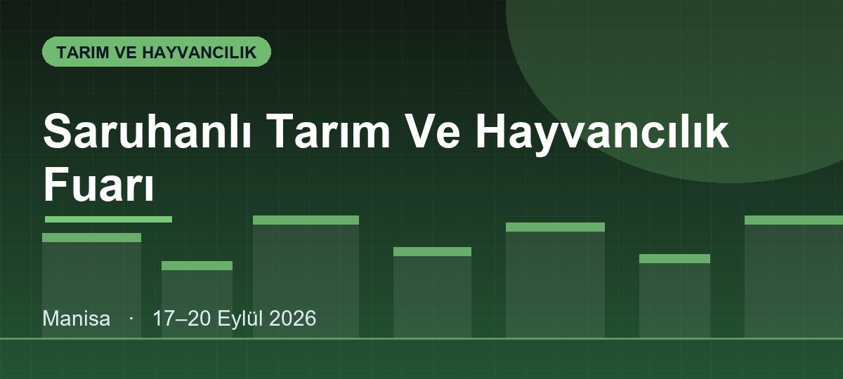 Saruhanlı Tarım Ve Hayvancılık Fuarı