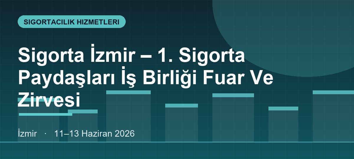 Sigorta İzmir – 1. Sigorta Paydaşları İş Birliği Fuar Ve Zirvesi