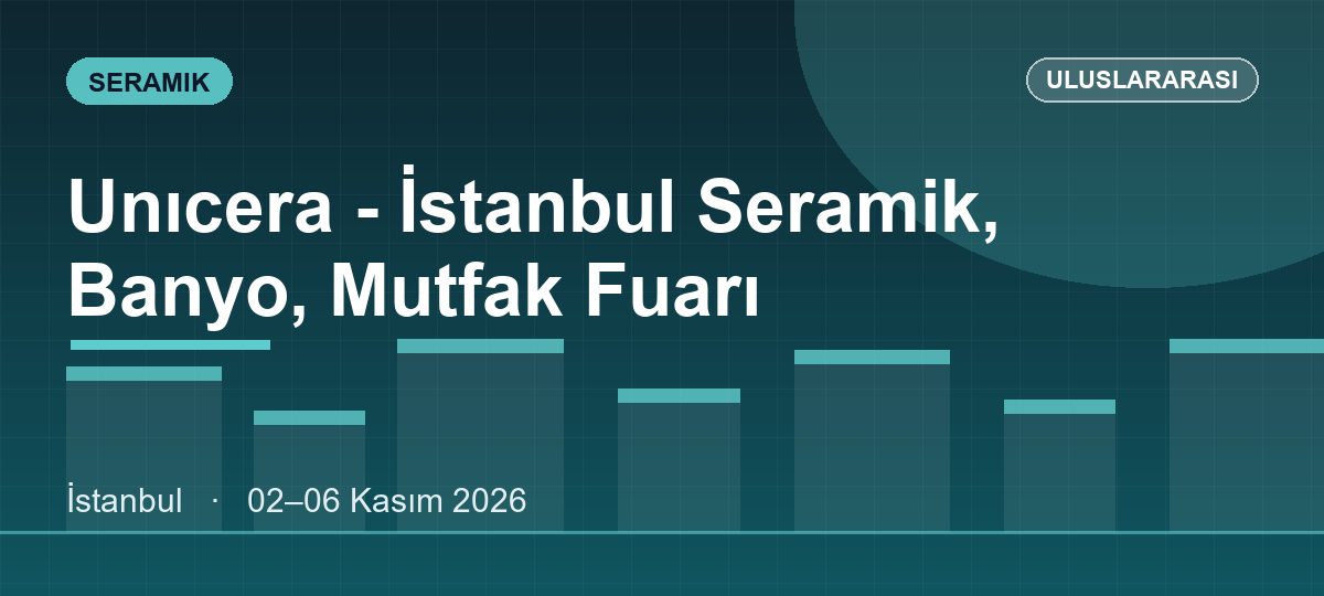 Unıcera - İstanbul Seramik, Banyo, Mutfak Fuarı