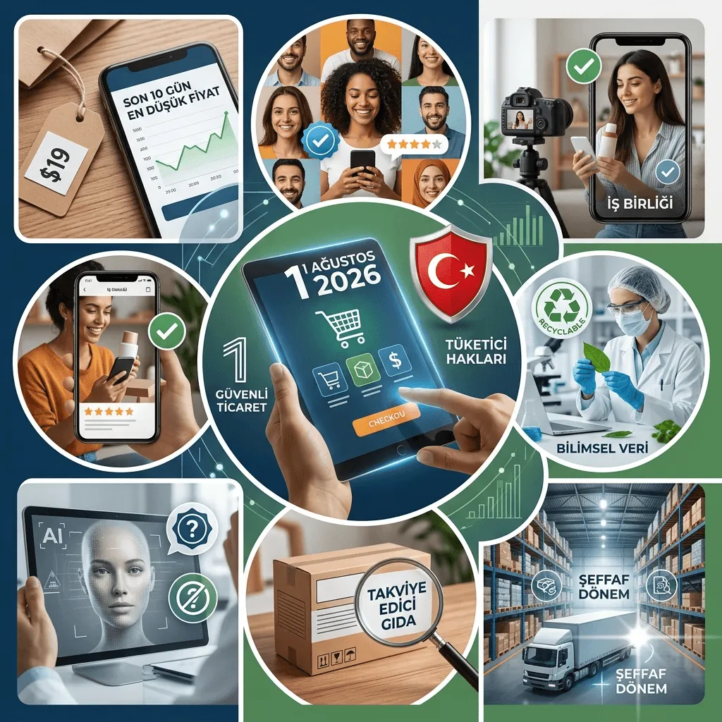 1 Ağustos'ta E-Ticarette Yeni Dönem: İndirim, Sahte Yorum ve Influencer Reklamlarına Sıkı Düzenleme
