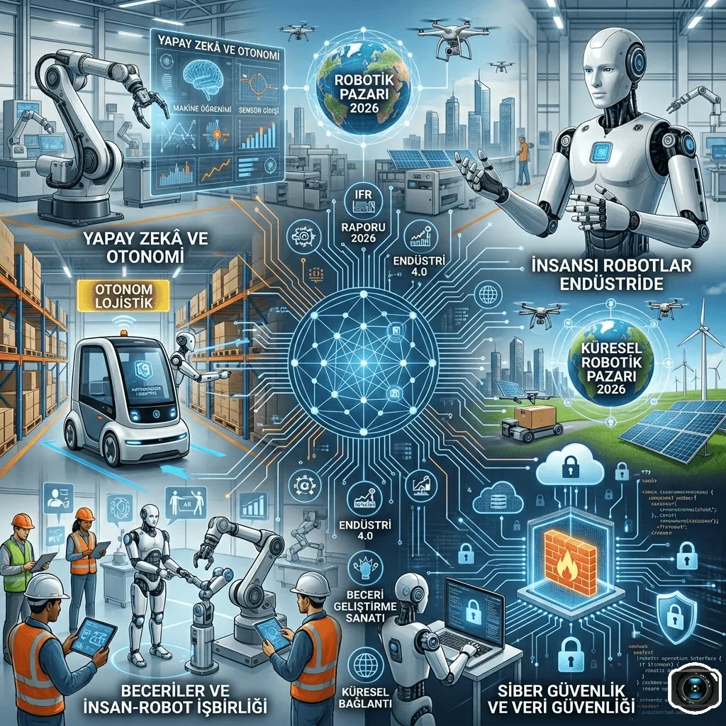 2026’nın En Büyük Robotik Trendleri Açıklandı! Yapay Zekâlı ve İnsansı Robotlar Sanayide Yeni Çağı Başlatıyor