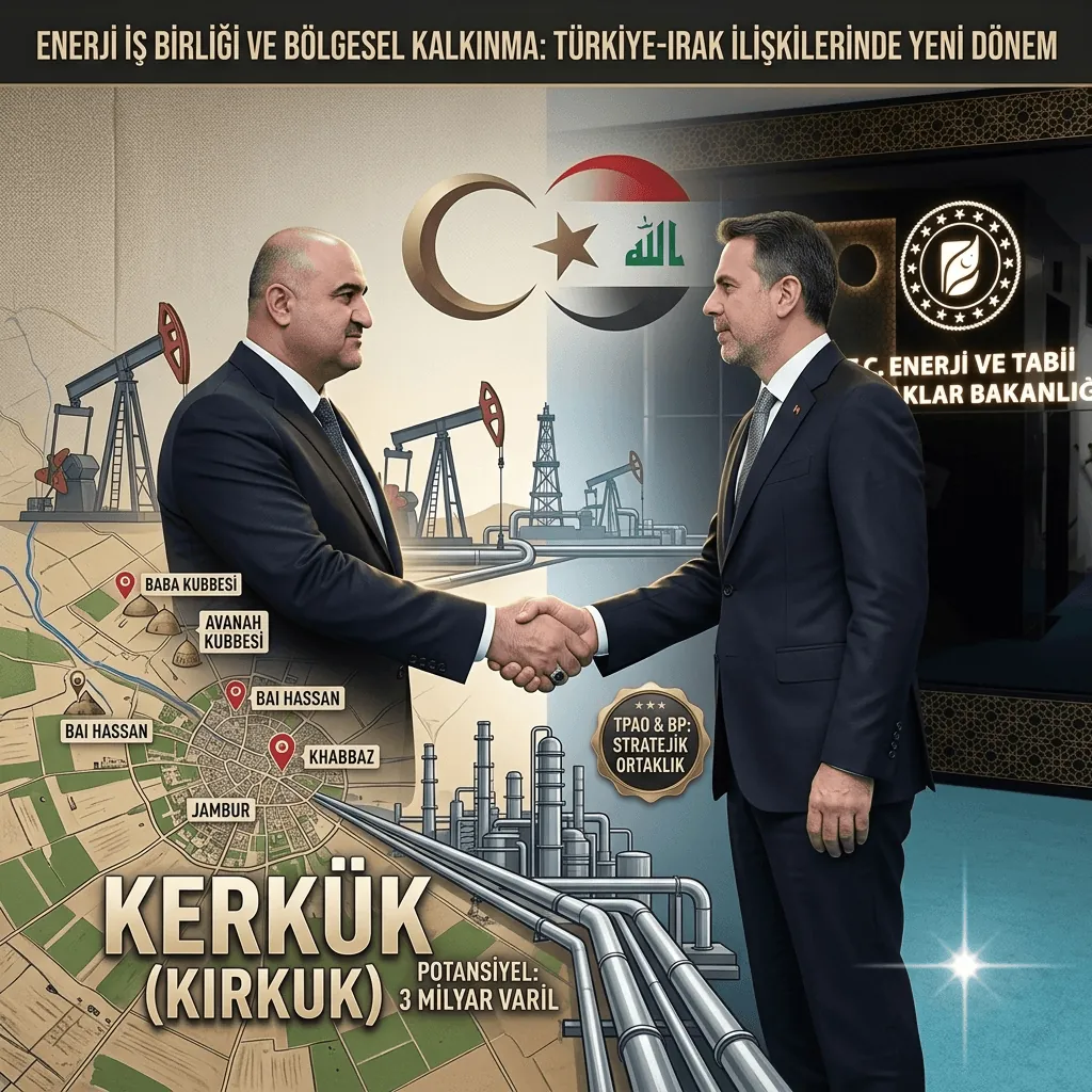 3 Milyar Varillik Dev Enerji Hamlesi: Bakan Bayraktar’dan Kerkük’te TPAO Ortaklığı Sonrası Kritik Açıklama