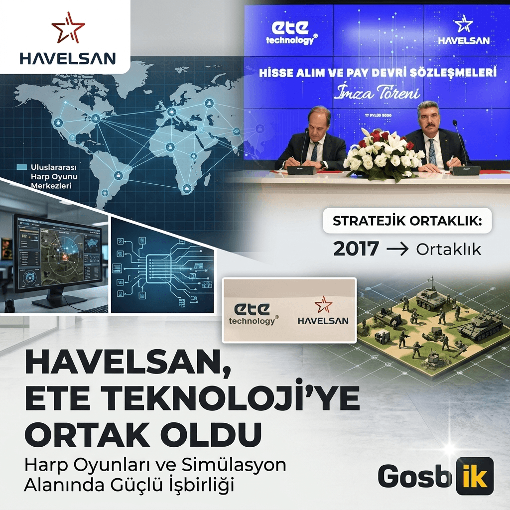 HAVELSAN’dan Savunma Sanayisinde Stratejik Hamle: ETE Teknoloji’ye Ortak Oldu