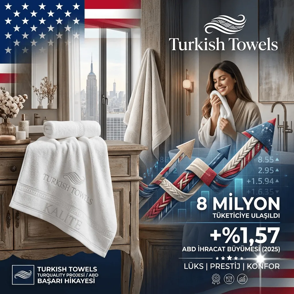 ABD'de Türk Havlusuna Lüks İmza: “Turkish Towels”