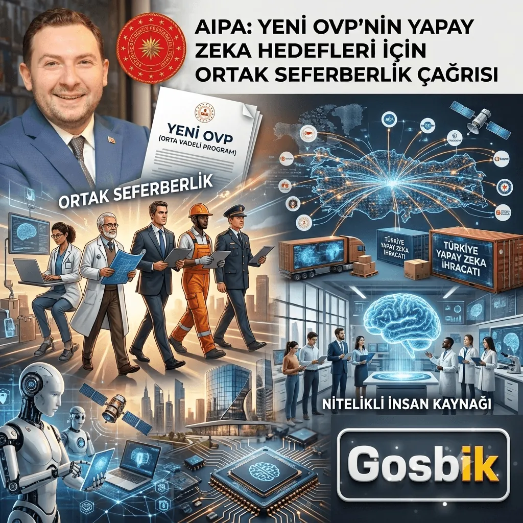 AIPA’dan Yapay Zeka Seferberliği Çağrısı! Yeni OVP’de Türkiye’nin Teknoloji İhracatı İçin Kritik Hedefler