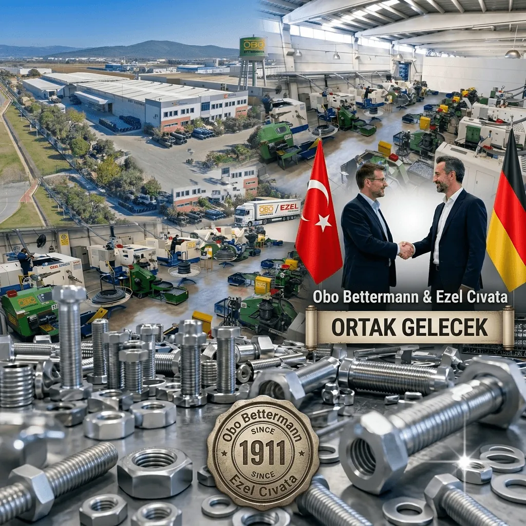 Alman Devi Obo Bettermann’dan Türkiye Hamlesi! İzmirli Ezel Cıvata’nın Çoğunluk Hissesini Satın Aldı
