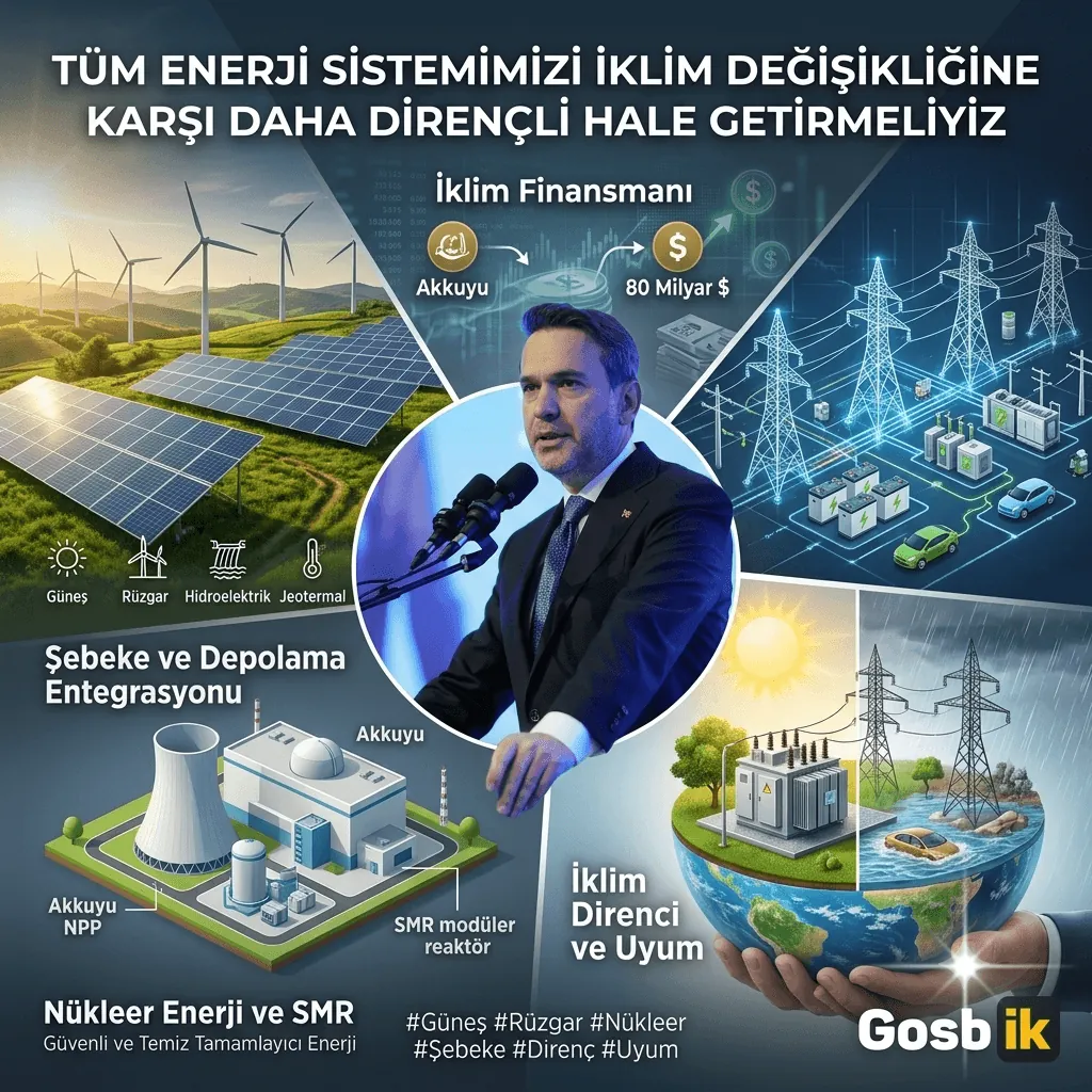 Bakan Bayraktar Açıkladı: Türkiye’nin Enerji Altyapısına En Az 80 Milyar Dolarlık Yatırım Gerekiyor