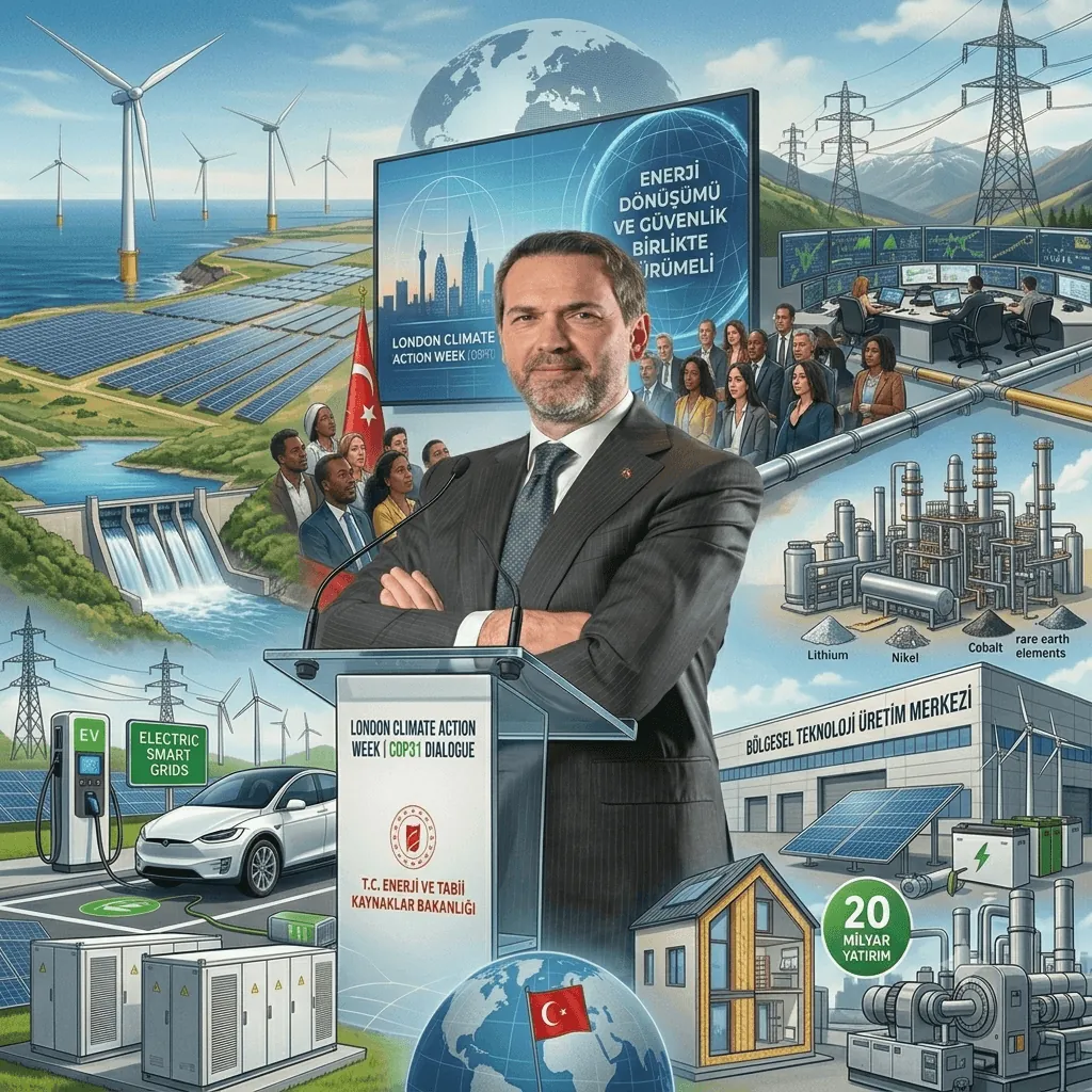 Bakan Bayraktar’dan Londra’da Enerji Mesajı: “Dönüşüm ve Güvenlik Birlikte İlerlemeli” | 2035 Vizyonu Açıklandı