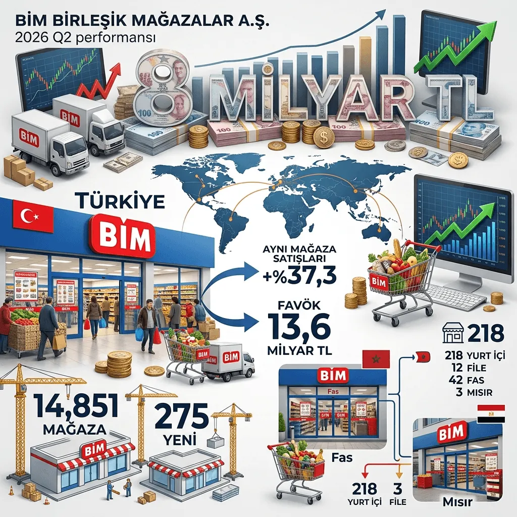 BİM’den Rekor Büyüme: 8 Milyar TL Net Kâr ve 275 Yeni Mağaza