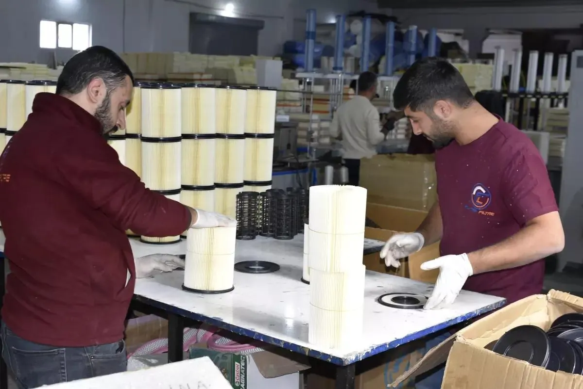 Bitlis'te Girişimci Filtre Üretiyor, Avrupa'ya İhracat Hedefliyor