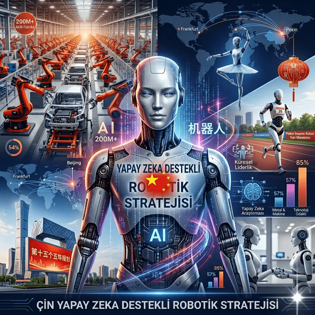 Çin’den Yapay Zeka ve Robotikte Dev Hamle! Yeni 5 Yıllık Plan Küresel Dengeleri Değiştiriyor