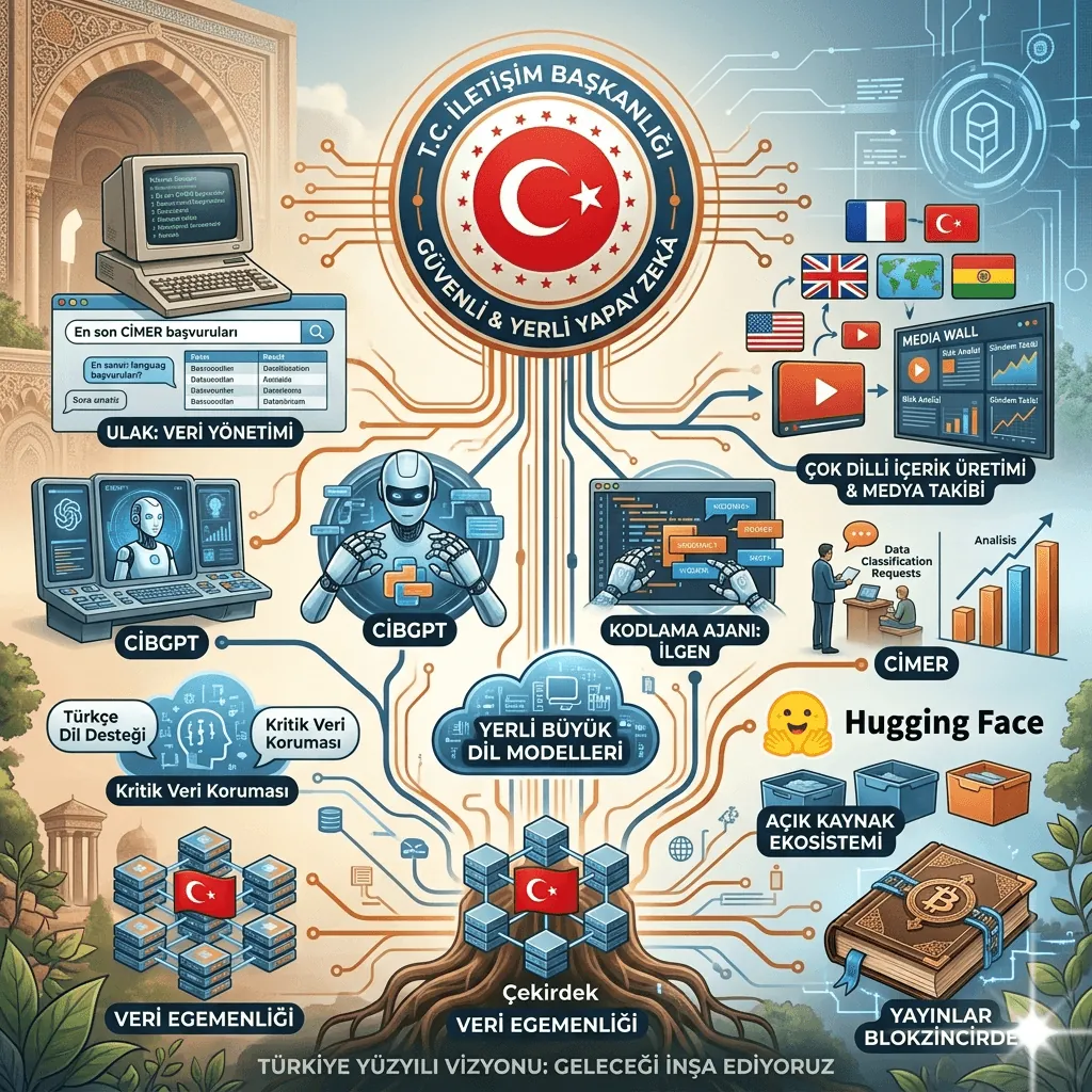 Cumhurbaşkanlığı Yapay Zekâda Yeni Dönemi Başlattı: Yerli AI Platformları CibGPT, ULAK ve İlgen Sahada