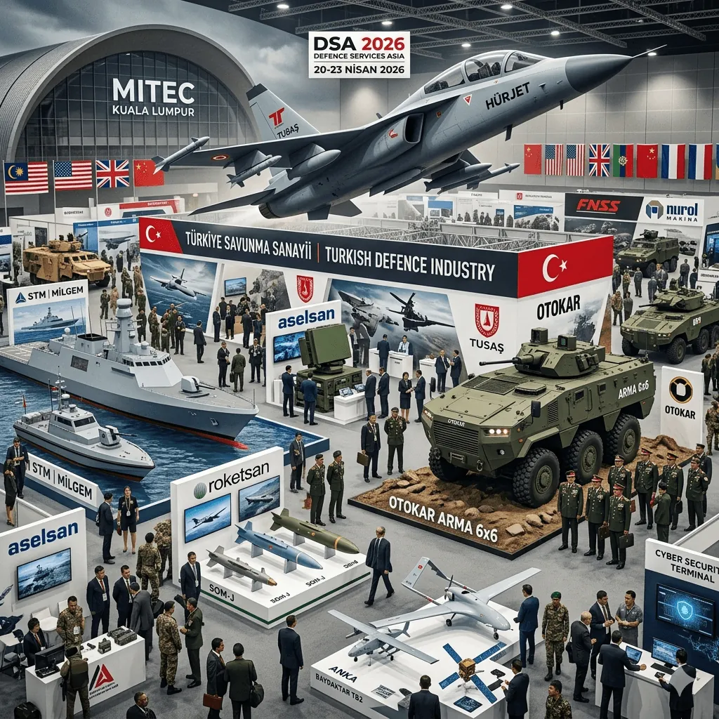 DSA 2026’da Türkiye Rüzgarı: TUSAŞ, Otokar ve Türk Savunma Devleri Asya Pazarında Güç Gösterisi Yaptı