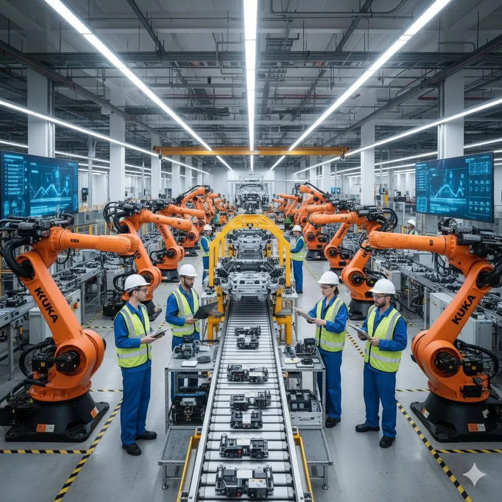 Endüstriyel Robot Üretiminde Yeni Dönem: 25 Milyon Dolarlık Dev Hibe Desteği Başladı!