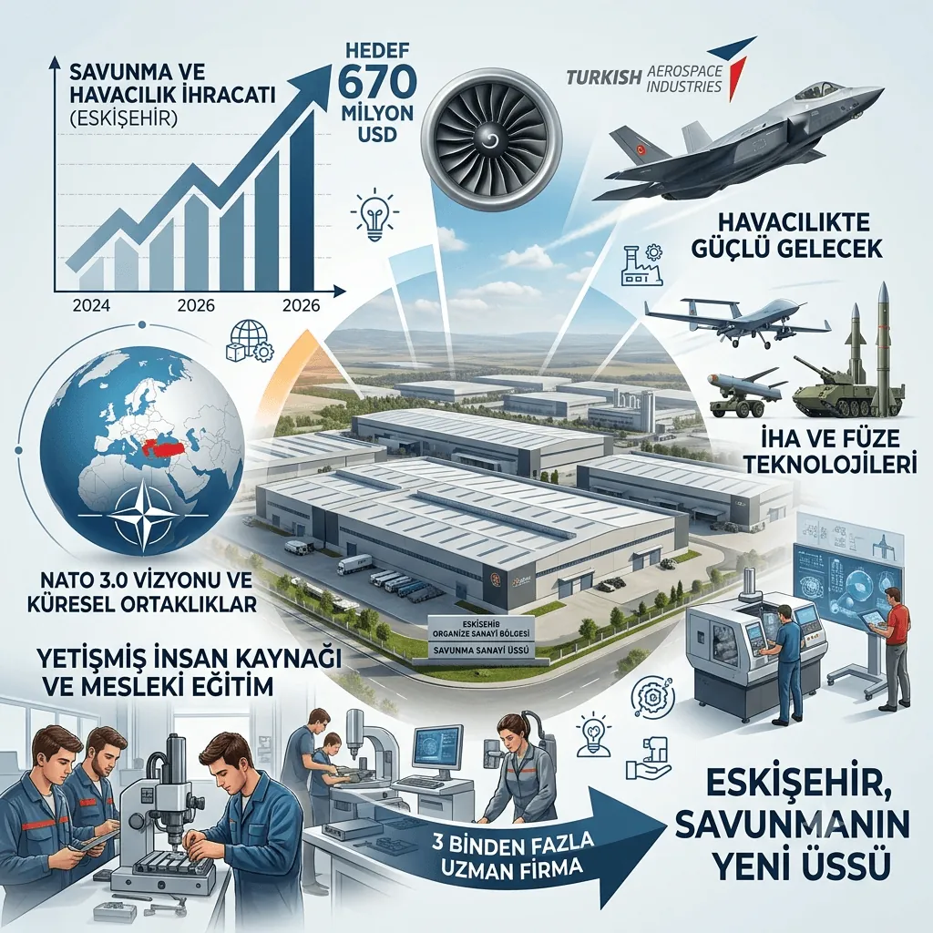 Eskişehir OSB Savunma Sanayisinin Yeni Üssü Oluyor!
