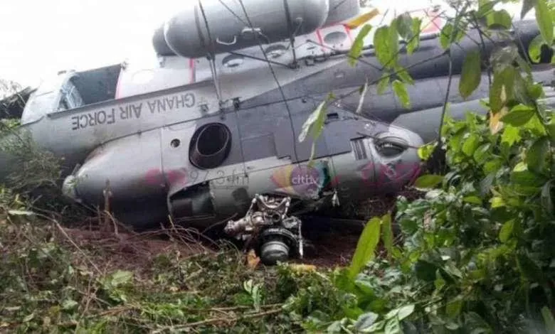 Gana’da askeri helikopter düştü: İki bakan hayatını kaybetti
