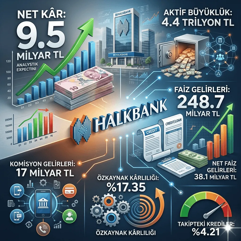 Halkbank İlk Çeyrekte Beklentileri Aştı: 9,5 Milyar TL Net Kârla Güçlü Başlangıç