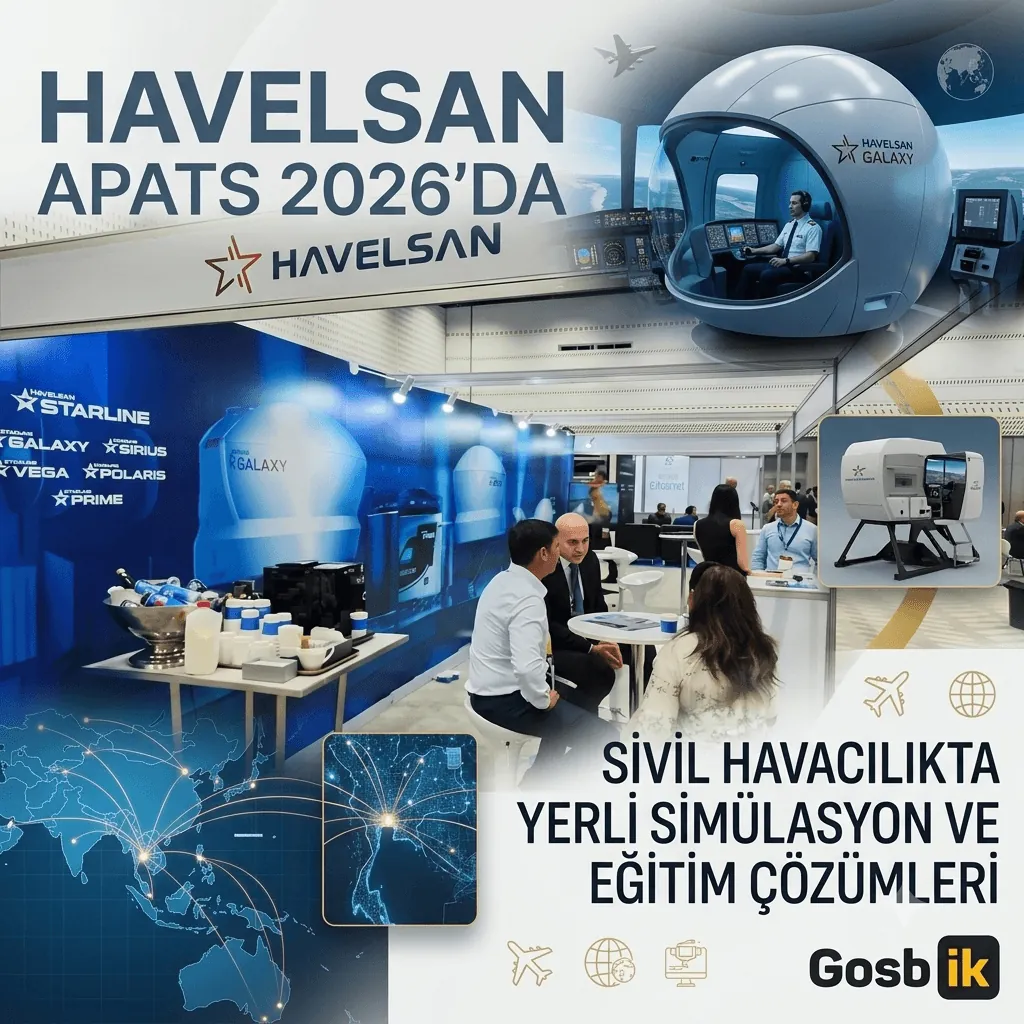 HAVELSAN’dan APATS 2026’da Gövde Gösterisi! Yerli ve Milli Sivil Havacılık Teknolojileri Dünyaya Tanıtıldı