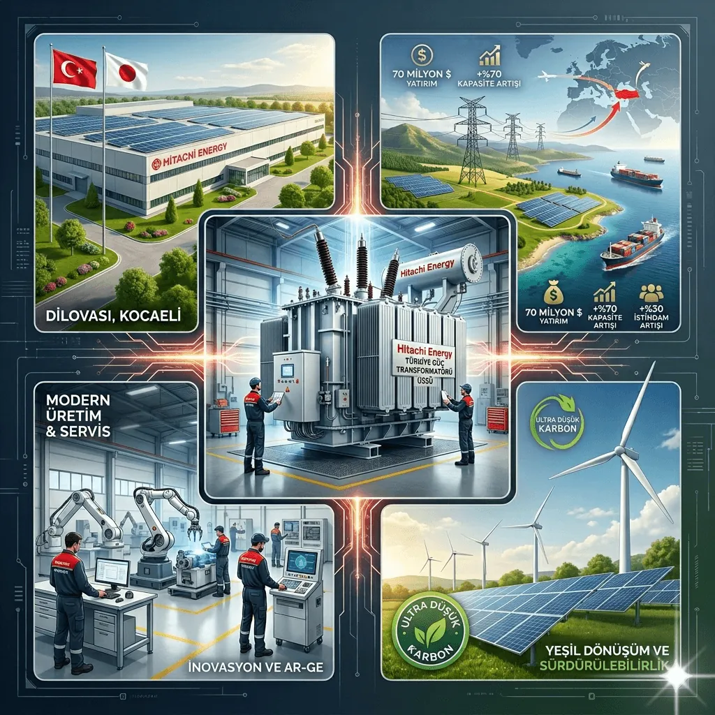 Hitachi Energy’den Türkiye’ye Dev Hamle: Dilovası’nda 70 Milyon Dolarlık Enerji Üssü Açıldı