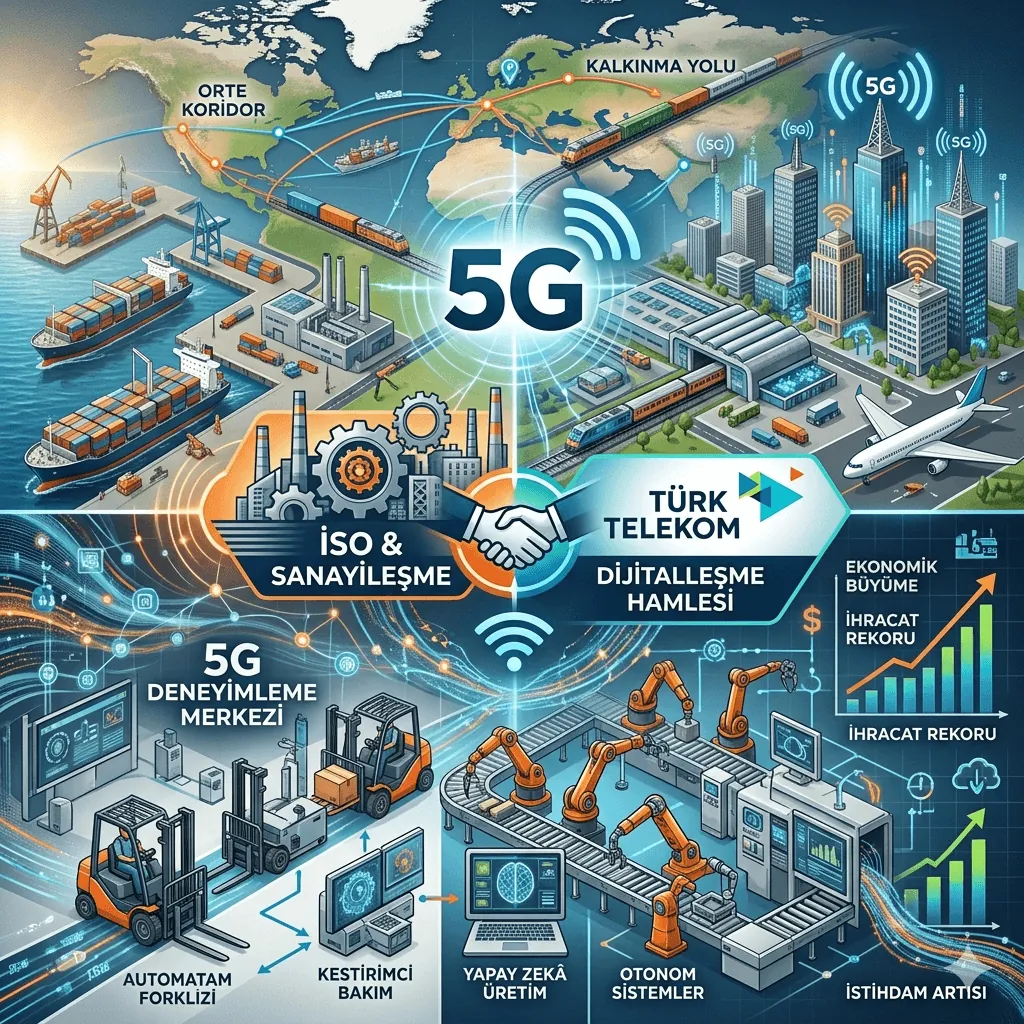 İSO Meclisi’nde Kritik Zirve: 5G, Lojistik ve Ulaştırma Yatırımlarıyla Türkiye Sanayisinde Yeni Dönem