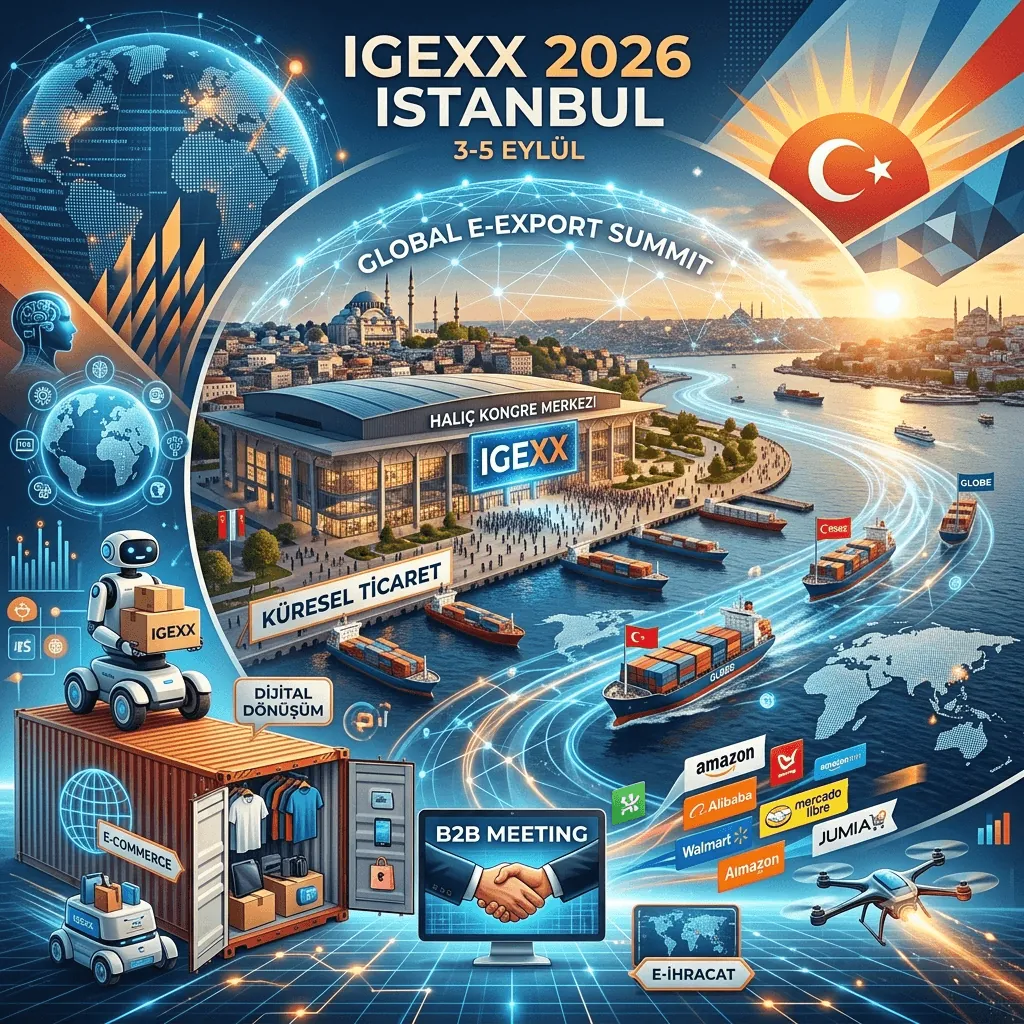 İstanbul, Dünyanın E-İhracat Merkezi Olmaya Hazırlanıyor! IGEXX 2026'da Küresel Ticaretin Geleceği Şekillenecek