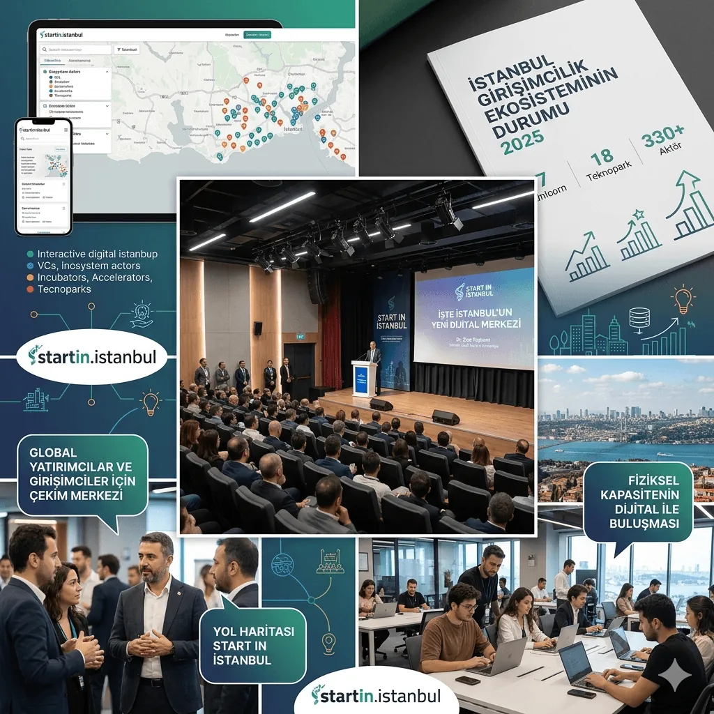 İstanbul Girişimcilik Ekosistemi Tek Platformda: Startin.istanbul ile Küresel Yatırım Merkezi Olma Yolunda