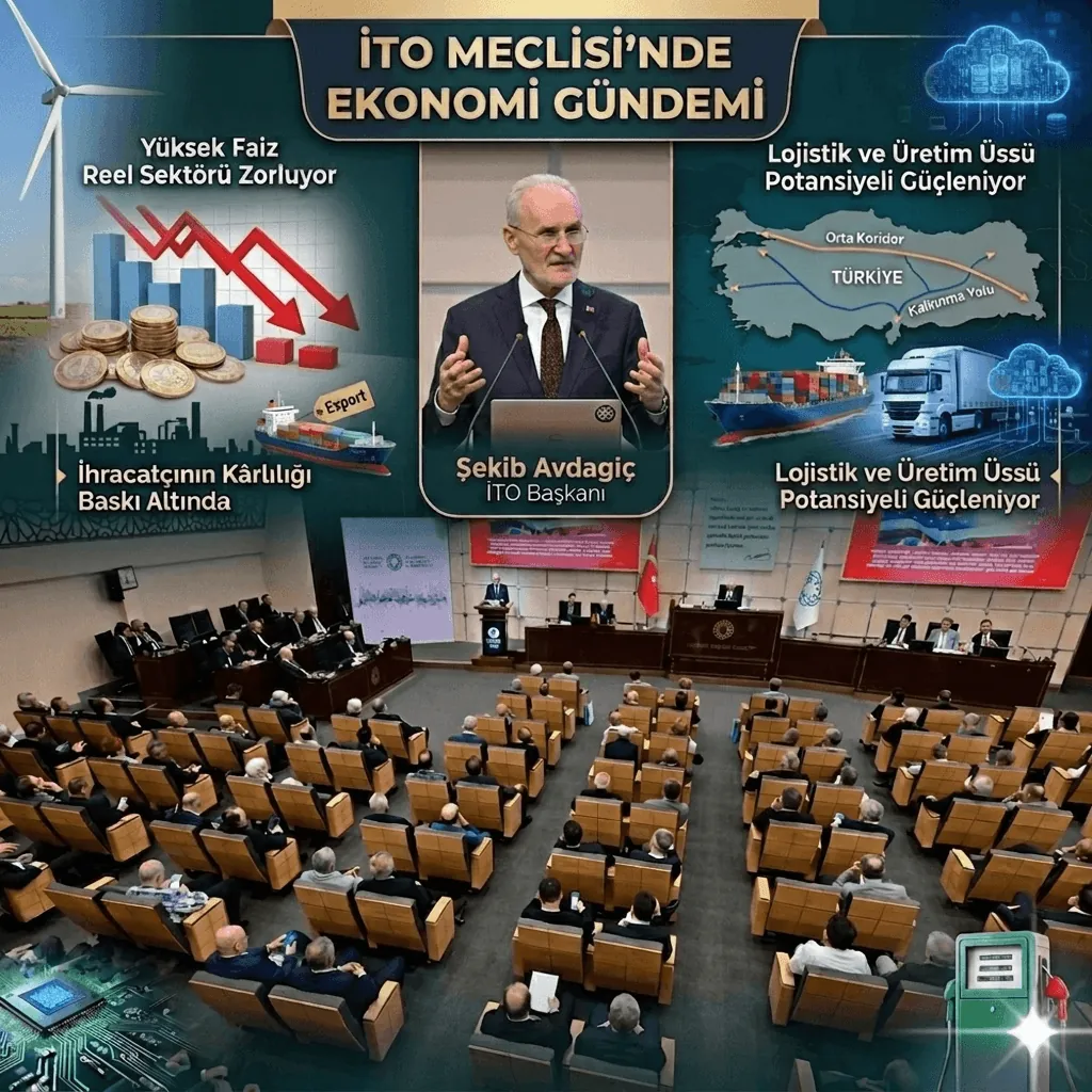 İTO Başkanı Avdagiç’ten Kritik Uyarı: Yüksek Faiz İhracatçıyı Zorluyor, Reel Sektörde Kârlılık Eriyor
