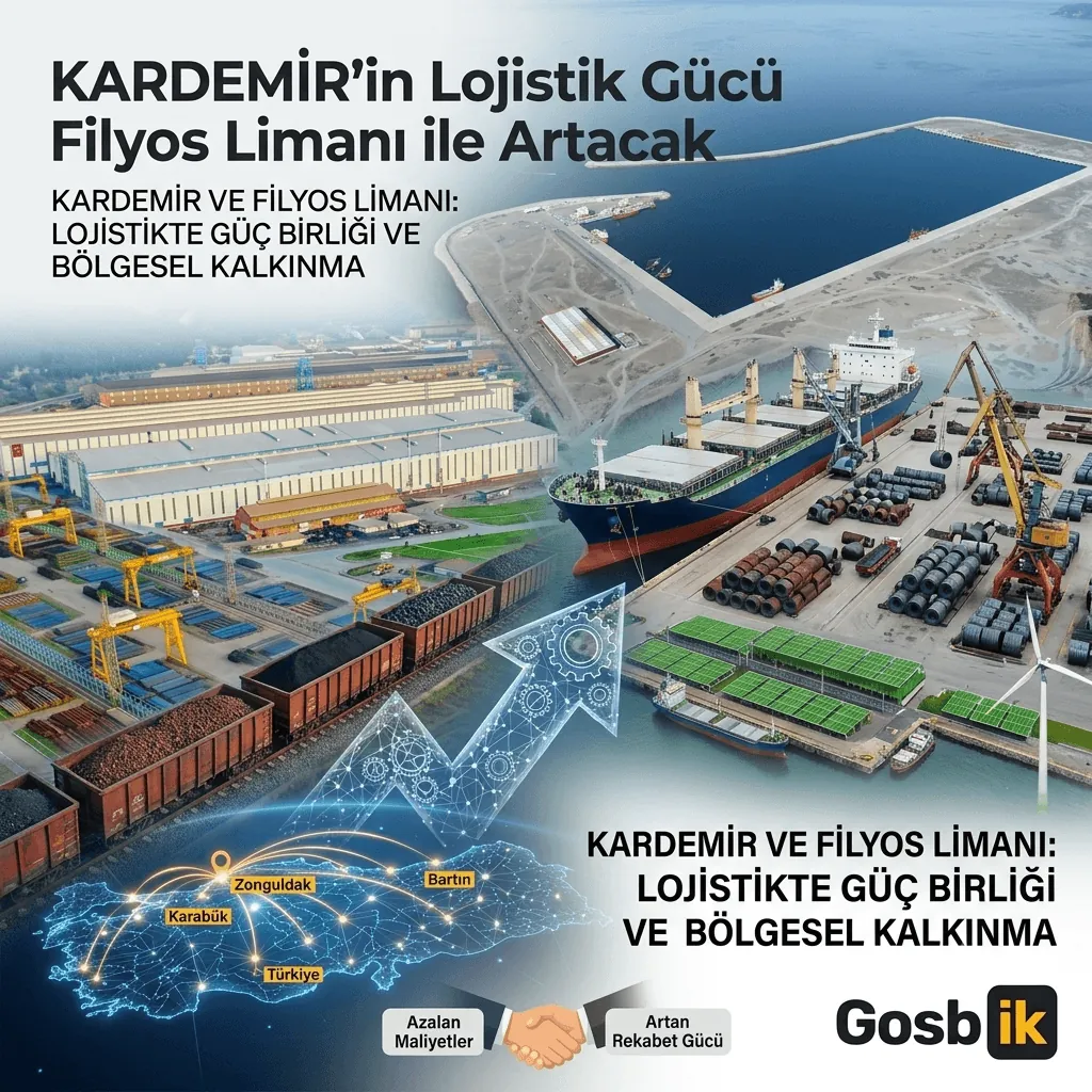 KARDEMİR’den Filyos Hamlesi! Bölge Sanayisinin Lojistik Gücü Artacak, İthalat ve İhracatta Yeni Dönem Başlıyor
