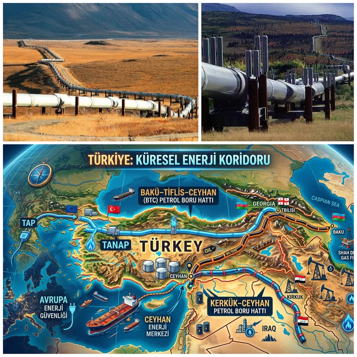 Kerkük Petrolü Yeniden Türkiye’ye Akıyor: Kerkük–Ceyhan Hattı Tekrar Devrede
