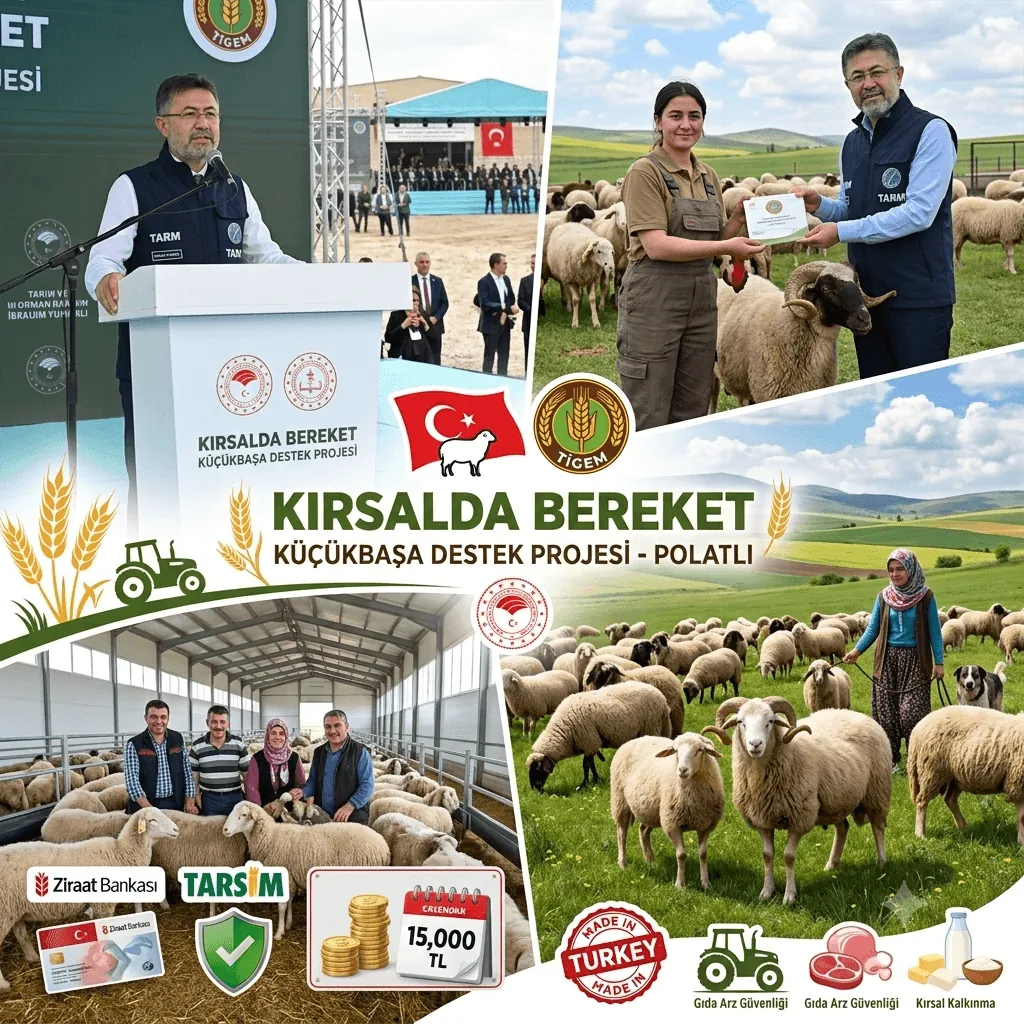 Kırsalda Büyük Hamle! 160 Bin Küçükbaş Hayvan Üreticiye Dağıtılıyor: Türkiye’de Hayvancılıkta Yeni Dönem