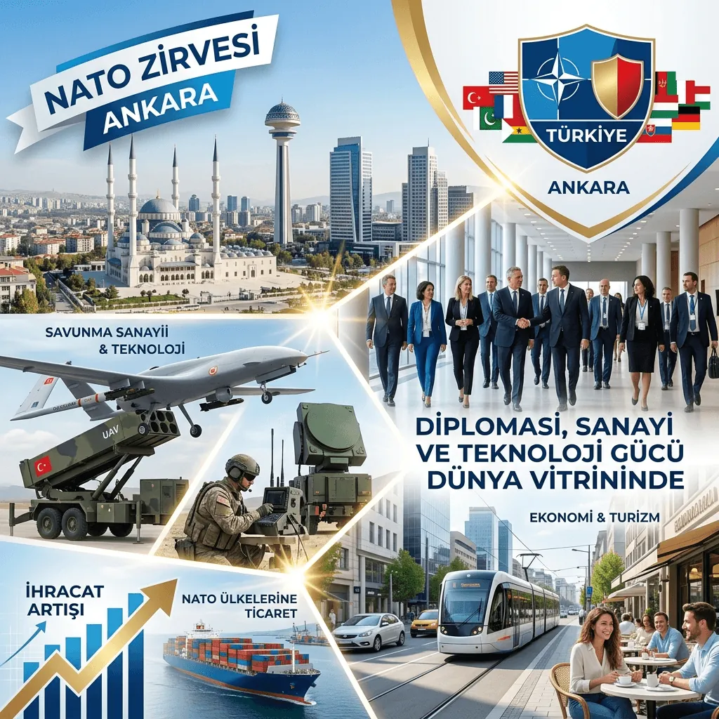 NATO Zirvesi Ankara'yı Dünyanın Gündemine Taşıyacak! Savunma Sanayii, İhracat ve Teknolojide Tarihi Fırsat