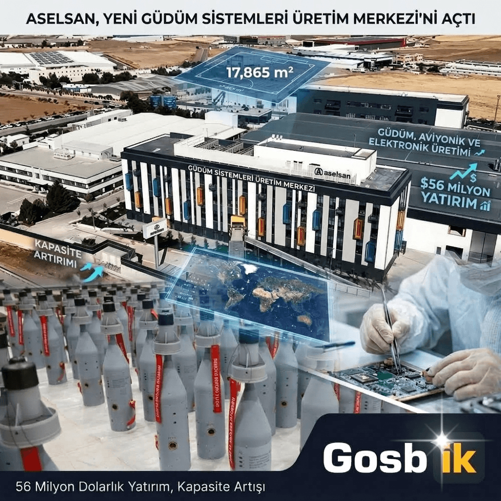 ASELSAN’dan 56 Milyon Dolarlık Dev Yatırım: Güdüm Sistemleri Üretim Merkezi Devreye Girdi