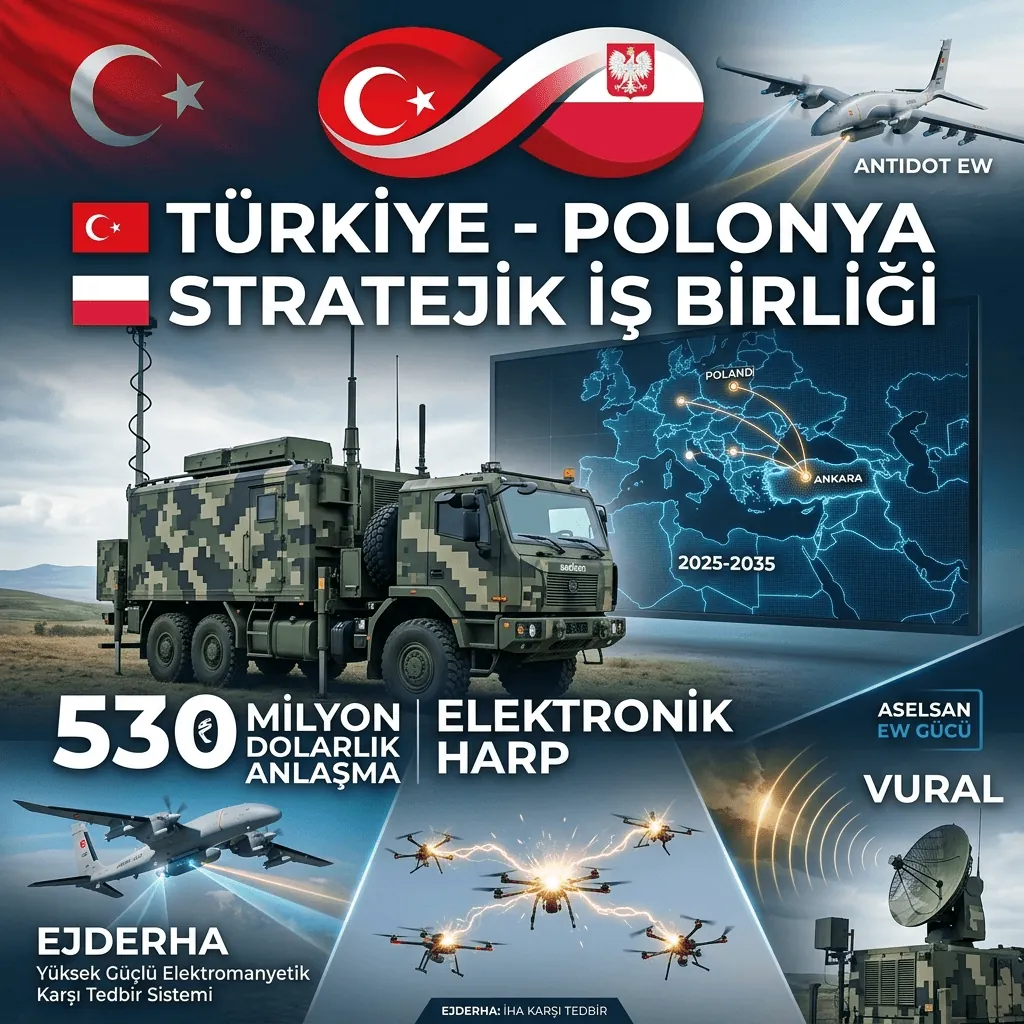 Polonya’dan ASELSAN Ziyareti: 530 Milyon Dolarlık Elektronik Harp Anlaşması