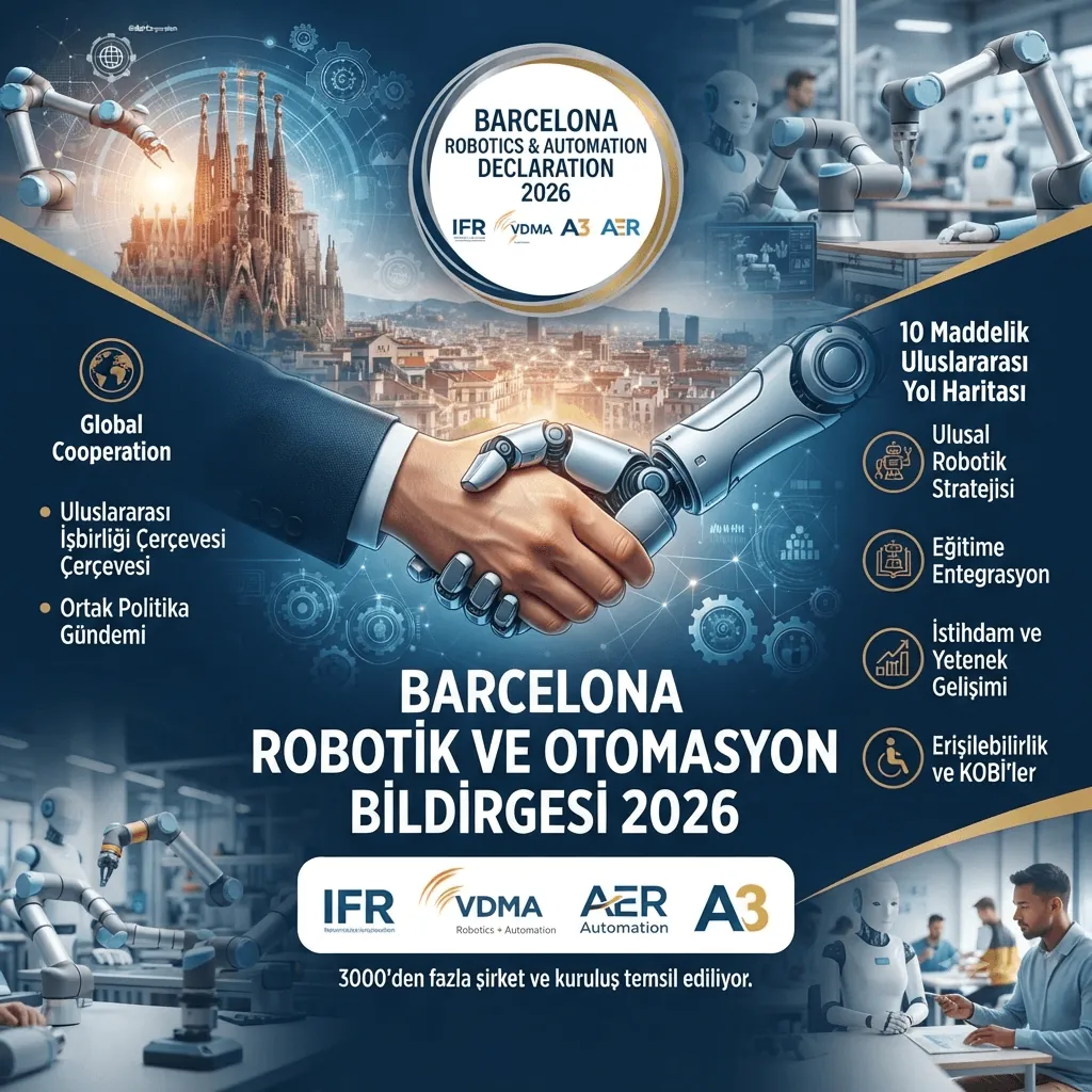 Robotikte Küresel Dönüşüm: Barselona Bildirgesi 2026 ile Otomasyonda Yeni Dönem