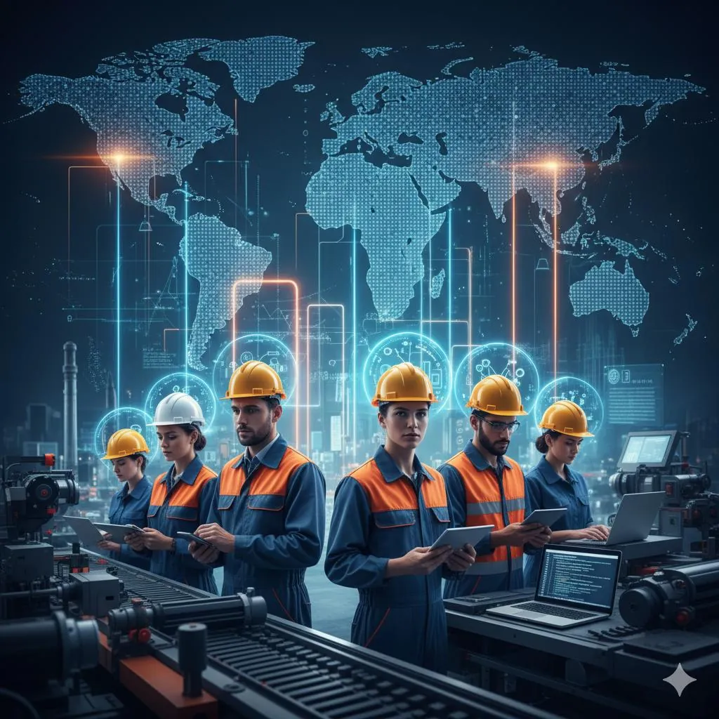 Sanayide Nitelikli İş Gücü Krizi Derinleşiyor: Türkiye Üretimde “İthal İşçi” Dönemine Giriyor! ⚙️
