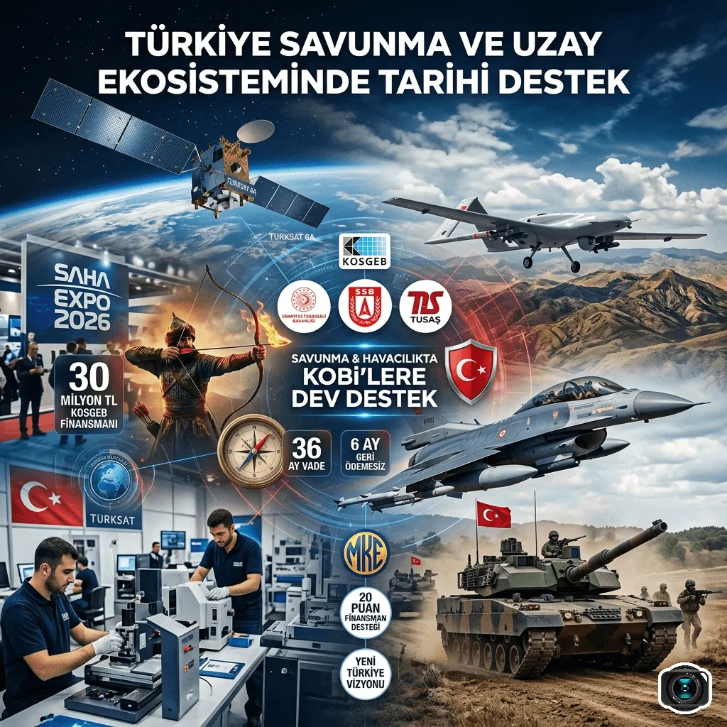 Savunma Sanayii KOBİ’lerine Dev Destek: KOSGEB Finansman Limiti 30 Milyon TL’ye Çıkarıldı