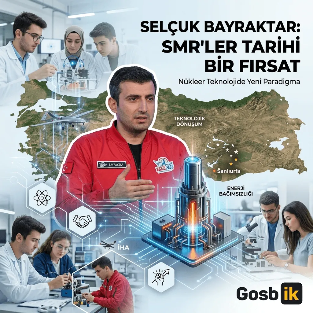 Selçuk Bayraktar’dan Nükleer Enerji Hamlesi! “Birkaç Sene İçinde Küçük Modüler Reaktörleri Yapabiliriz”