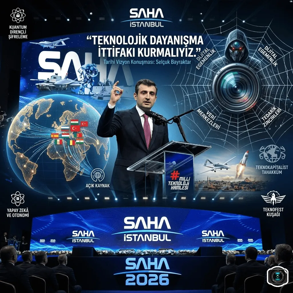 Selçuk Bayraktar’dan SAHA 2026’da Tarihi Çağrı: “Teknolojik Dayanışma İttifakı Kurmalıyız”
